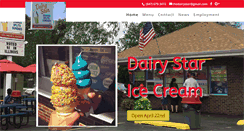 Desktop Screenshot of dairystaricecream.com